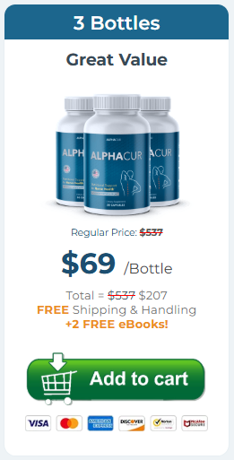 3 Bottles AlphaCur