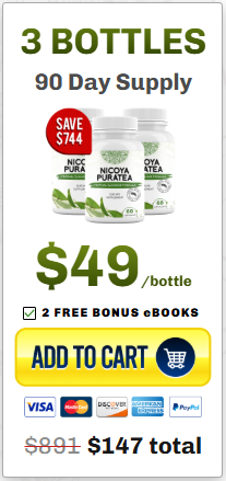 3 Bottles Nicoya PuraTea